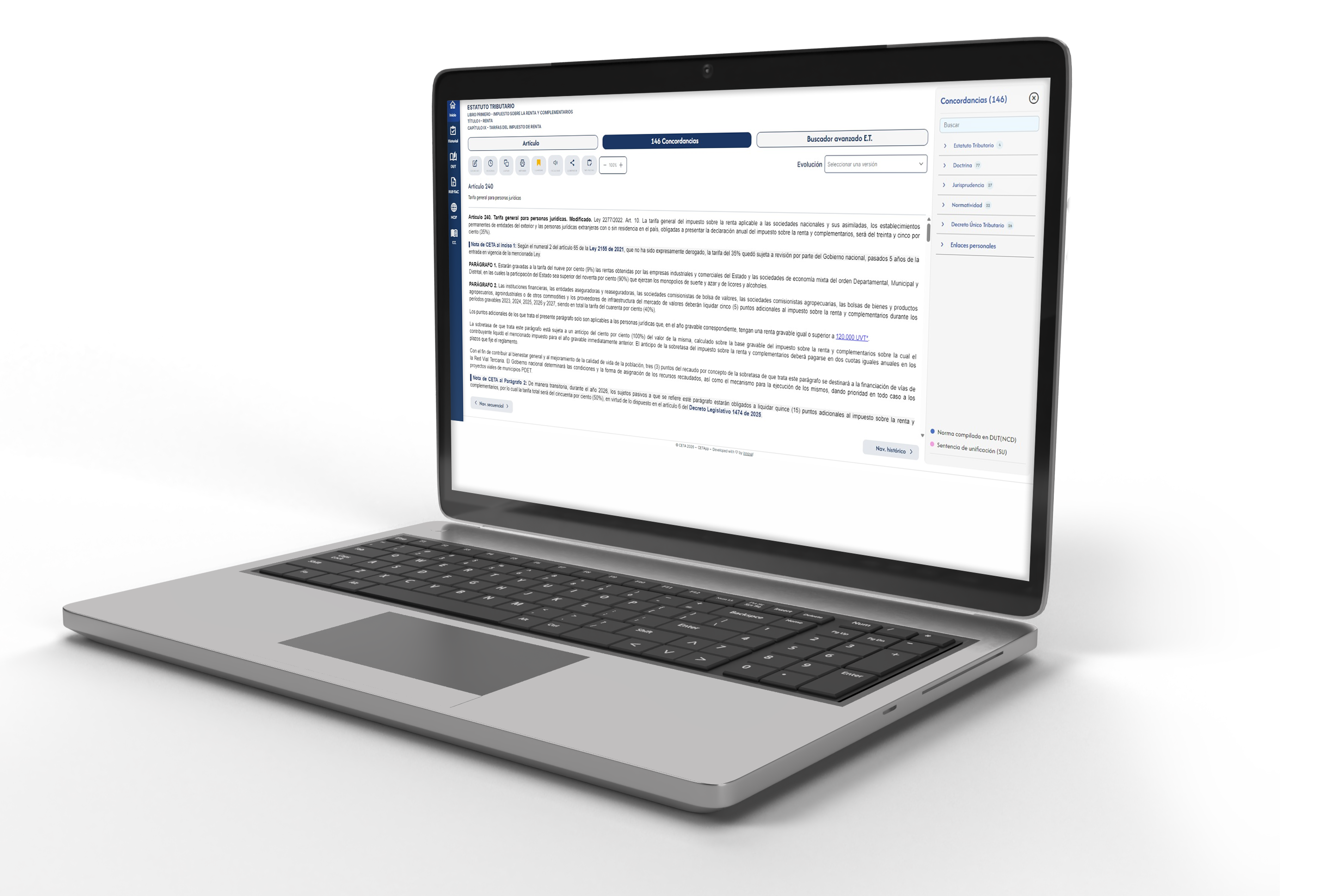Estatuto Tributario Web